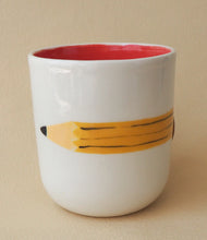 Load image into Gallery viewer, Handmade Ceramic Cup-Pencil