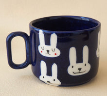 Load image into Gallery viewer, Handmade Ceramic Cup- Rabbits