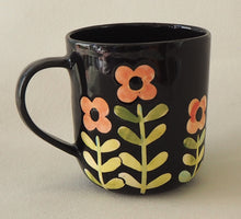 Load image into Gallery viewer, Handmade Ceramic Cup-Pink Flowers