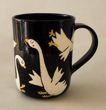 Load image into Gallery viewer, Handmade Ceramic Mug- Geese