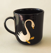 Load image into Gallery viewer, Handmade Ceramic Cup-geese-Medium