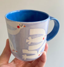 Load image into Gallery viewer, Handmade Ceramic Cup- Birds