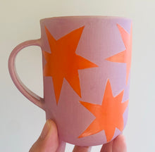 Load image into Gallery viewer, Handmade Ceramic Mug-Stars