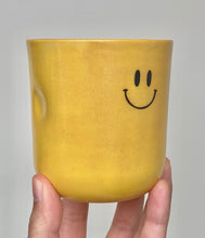 Load image into Gallery viewer, Handmade Ceramic Cup- Smily Face