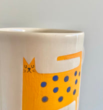 Load image into Gallery viewer, Handmade Ceramic Cup- Cat