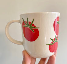 Load image into Gallery viewer, Handmade Ceramic Cup- Tomatoes