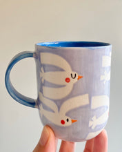 Load image into Gallery viewer, Handmade Ceramic Cup- Birds