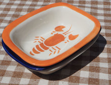 Load image into Gallery viewer, Handmade Ceramic Baking Dish for One- Lobster
