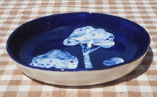 Load image into Gallery viewer, Handmade Ceramic Pasta Bowl- trees
