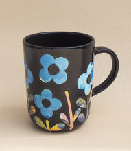 Load image into Gallery viewer, Handmade Ceramic Mug- floral mug #3
