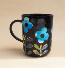 Load image into Gallery viewer, Handmade Ceramic Mug- floral mug #3
