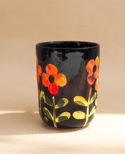 Load image into Gallery viewer, Handmade Ceramic Mug- floral mug #1
