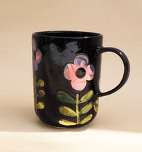 Load image into Gallery viewer, Handmade Ceramic Mug- floral mug #2
