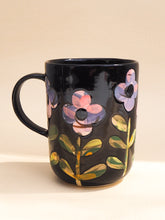 Load image into Gallery viewer, Handmade Ceramic Mug- floral mug #2
