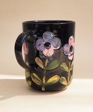 Load image into Gallery viewer, Handmade Ceramic Mug- floral mug #2
