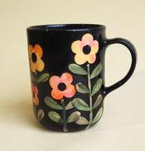 Load image into Gallery viewer, Handmade Ceramic Mug- floral mug #5
