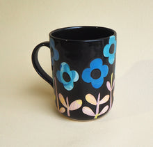 Load image into Gallery viewer, Handmade Ceramic Mug- floral mug #6
