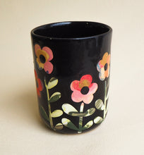 Load image into Gallery viewer, Handmade Ceramic Mug- floral mug #4
