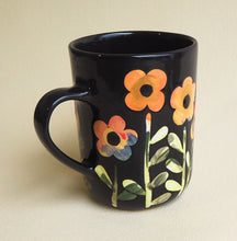 Load image into Gallery viewer, Handmade Ceramic Mug- floral mug #4
