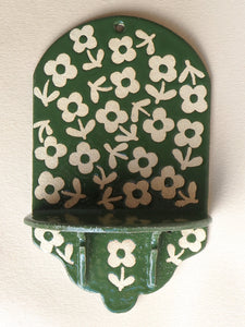 Handmade Ceramic Wall Hanging Shelf