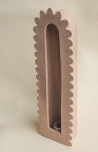 Handmade Ceramic Wall Hanging Candle Holder (Ready to be shipped)