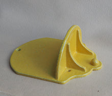 Load image into Gallery viewer, Handmade Ceramic Wall Hanging Shelf- Yellow
