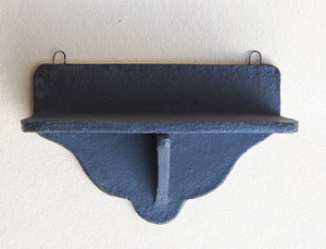 Handmade Ceramic Wall Hanging Shelf- Black