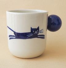 Load image into Gallery viewer, Handmade Ceramic Cup-Cat
