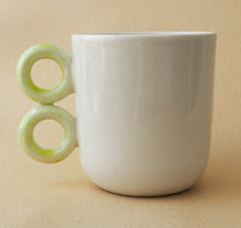 Load image into Gallery viewer, Handmade Ceramic Cup-Cat and it's Human
