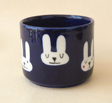 Load image into Gallery viewer, Handmade Ceramic Cup- Rabbits
