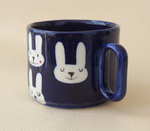 Load image into Gallery viewer, Handmade Ceramic Cup- Rabbits
