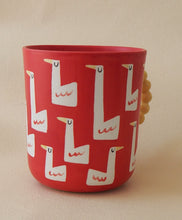 Load image into Gallery viewer, Handmade Ceramic Mug- Geese
