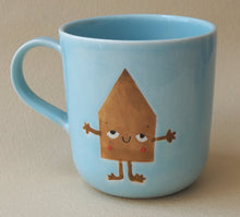 Load image into Gallery viewer, Handmade Ceramic Cup-House
