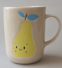 Load image into Gallery viewer, Handmade Ceramic Mug- Apple and Pear
