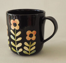 Load image into Gallery viewer, Handmade Ceramic Cup-Pale Pink Flowers
