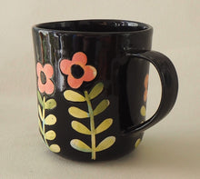 Load image into Gallery viewer, Handmade Ceramic Cup-Pink Flowers
