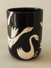Load image into Gallery viewer, Handmade Ceramic Mug- Geese
