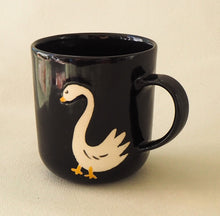 Load image into Gallery viewer, Handmade Ceramic Cup-geese-Medium
