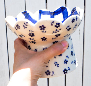 Handmade Ceramic Pedestal Bowl