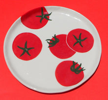 Load image into Gallery viewer, Handmade ceramic Side Plate with Tomatoes (pick from 8)
