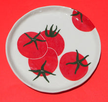 Load image into Gallery viewer, Handmade ceramic Side Plate with Tomatoes (pick from 8)
