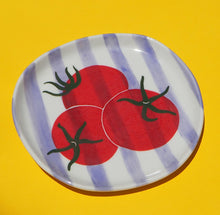 Load image into Gallery viewer, Handmade ceramic Side Plate with Tomatoes (pick from 8)
