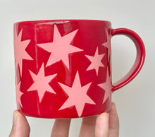 Load image into Gallery viewer, Handmade Ceramic Mug-Stars
