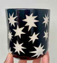 Load image into Gallery viewer, Handmade Ceramic Cup- Stars
