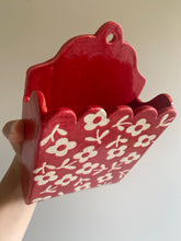 Load image into Gallery viewer, Handmade Ceramic Wall hanging Letter/mail pocket
