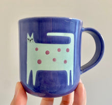 Load image into Gallery viewer, Handmade Ceramic Cup- Cat
