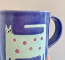 Load image into Gallery viewer, Handmade Ceramic Cup- Cat
