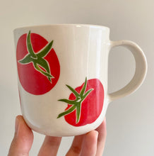 Load image into Gallery viewer, Handmade Ceramic Cup- Tomatoes
