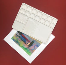 Load image into Gallery viewer, Handmade Ceramic Palette No.7
