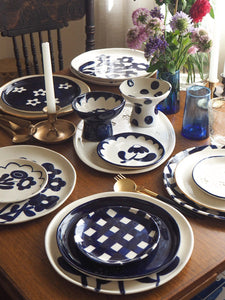 Small Plates- Blue and White Themed